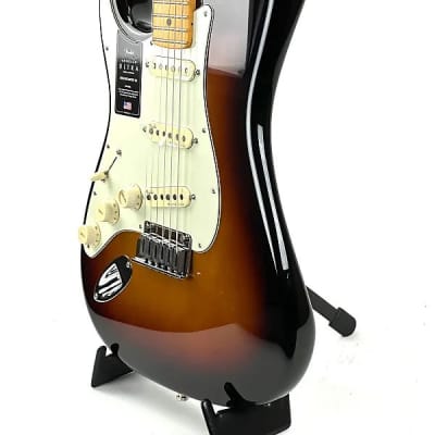 Fender American Ultra Stratocaster® Left-Hand, Maple Fingerboard, Ultraburst image 2