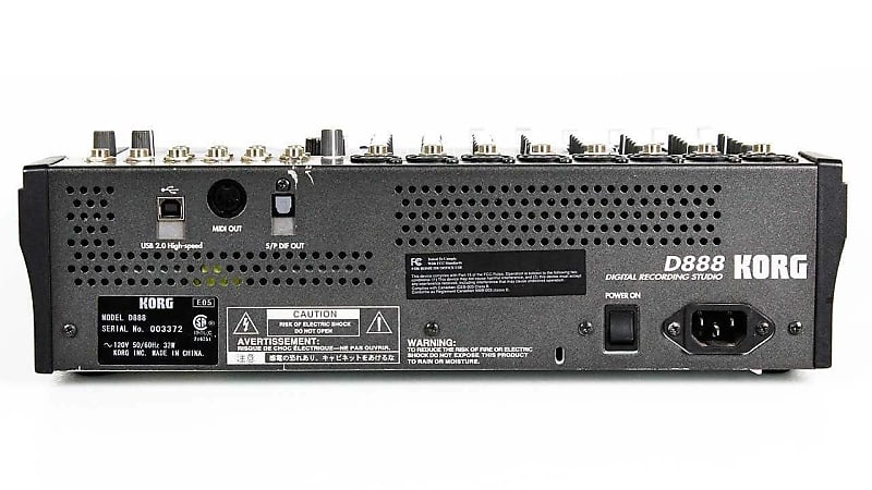 Korg D888 8-Track Digital Recording Studio | Reverb