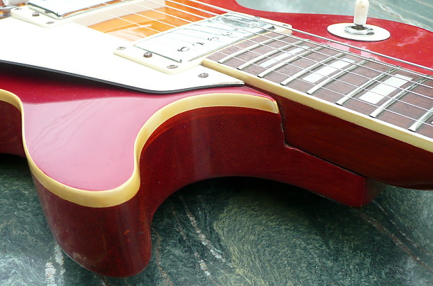 正式的 Westminster by Matsumoku EG280 LPS 1980 2-Tone Cherryburst ギター
