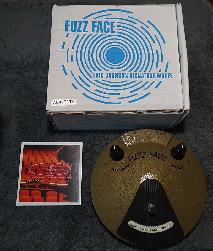 Dunlop EJF1 Eric Johnson Signature Fuzz Face | Reverb Canada