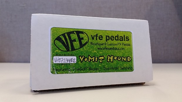 VFE Vomit Hound! Dual Overdrive & Distortion = Alpha Dog & Pale Horse