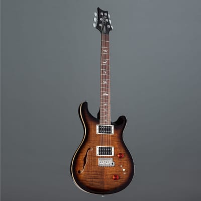 PRS SE Custom 22 Semi-Hollow Black Gold Burst - Electric Guitar Bild 9