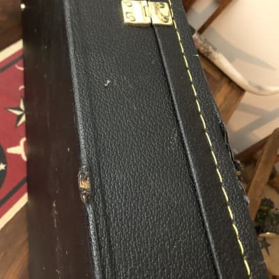 Black Hardshell Case With Keys For V-Shaped Bass Guitar image 8