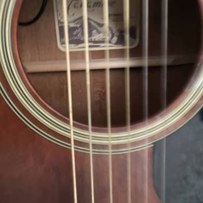 Takamine EF340SC-GN Acoustic Electric Guitar Pro Series - 2010 - Solid Cedar image 6