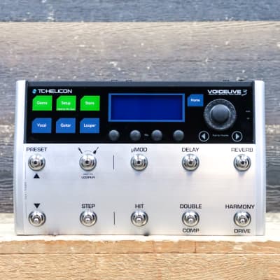 TC Helicon Voicelive 3 Vocal FX+Guitar FX+Multi Looper Effect