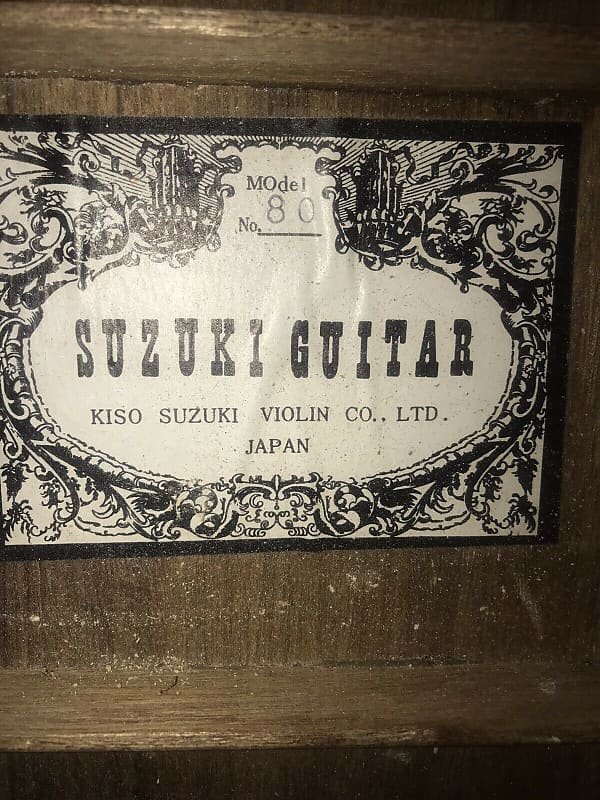 Kiso Suzuki Model 80 Classical Guitar