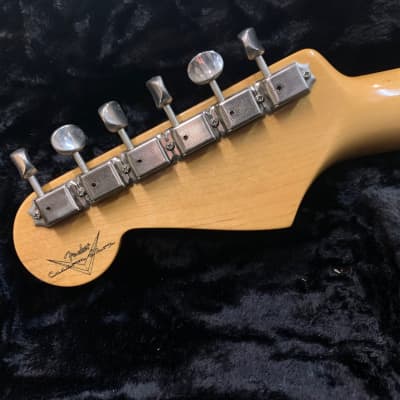 Fender custom shop stratocaster ike turner sonic blue immacolata 100 esemplari image 6