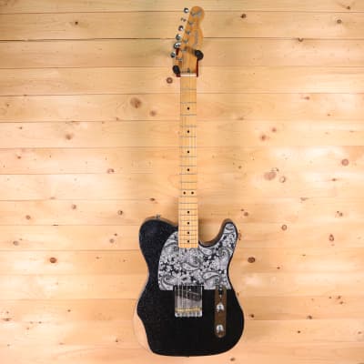 Fender Brad Paisley Road Worn Signature Esquire - Black Sparkle image 2