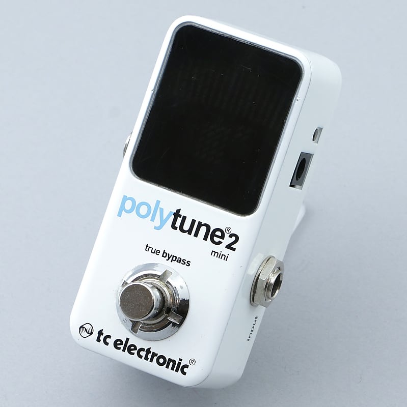 TC Electronic Polytune 2 Mini Tuner Guitar Effects Pedal P-23871