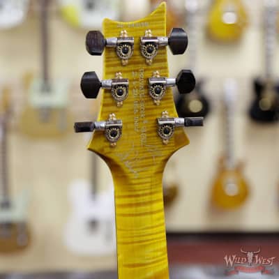 PRS Private Stock #8432 McCarty Trem Semi-Hollow in 25.5'' Scale Brazilian Rosewood Fingerboard Flame Maple Neck Honey Gold image 6