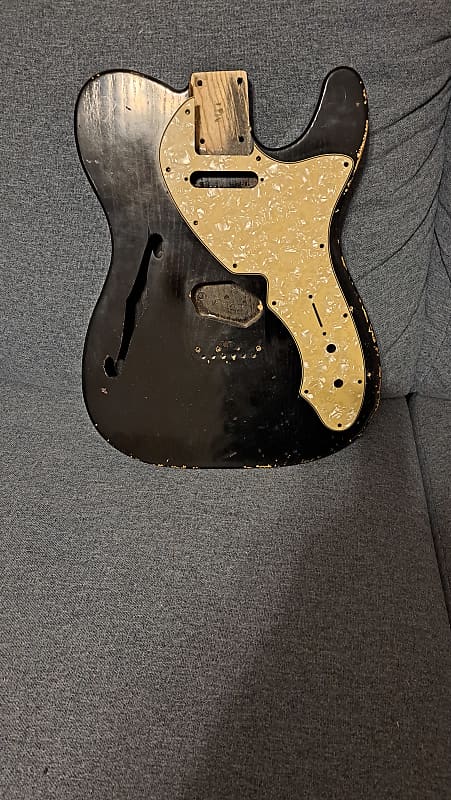 MJT Telecaster Thinline Swamp Ash 4 Pounds! | Reverb