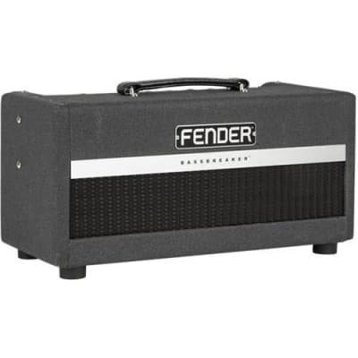 Fender Bassbreaker 15 Amplifier Head 120V, Gray Tweed image 9