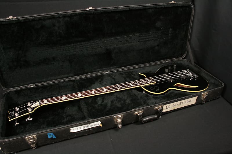ESP LTD EC-304AT 2002 - Ebony - Semi Hollow - Korea - rare