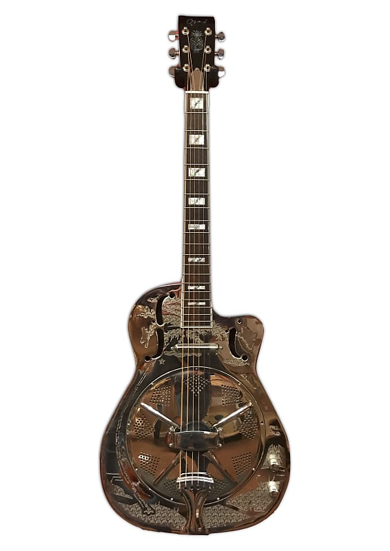 Ozark Electric Slimline Resonator with Cutaway Reverb
