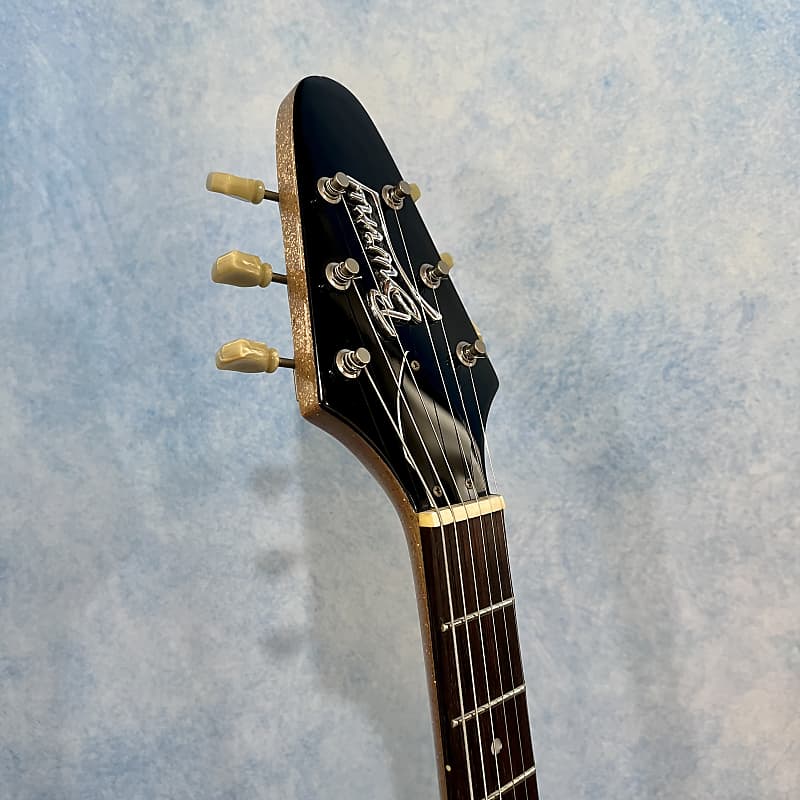 Burny LV 115KK LArc en Ciel ken Signature Gold Flying V Made