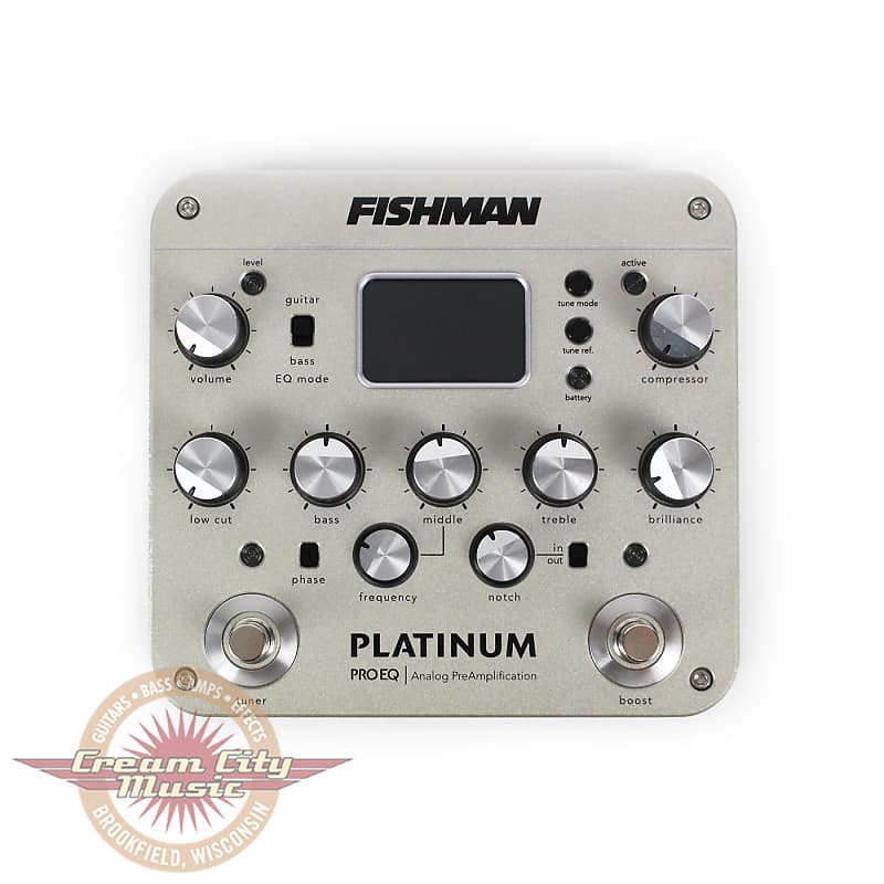 Fishman Platinum Pro EQ Analog Preamplification Pedal image 1