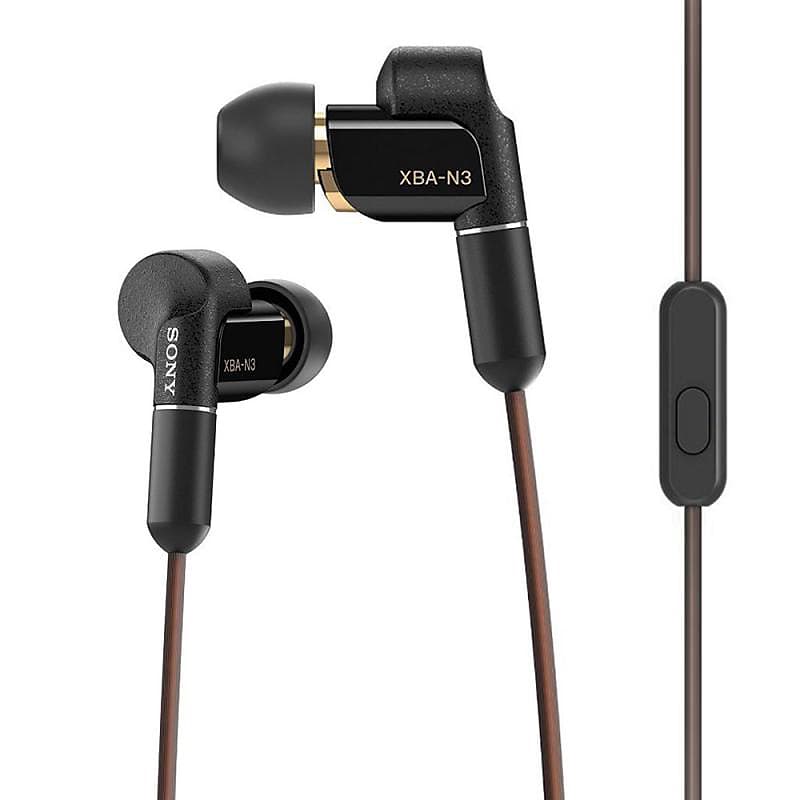 Sony XBA-N3AP High-Resolution earphones Black