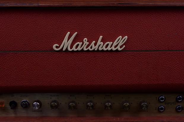Marshall Super Lead 100 Modified High Gain 1969 Red/Natural image 1