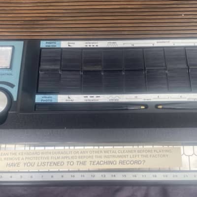 Stylophone  350s Plastic with faux wood finish image 2