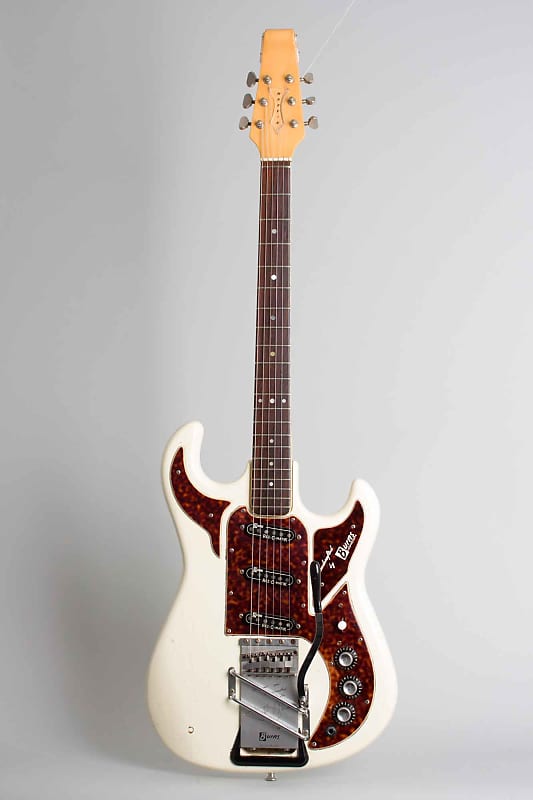 Burns Baldwin  Marvin Solid Body Electric Guitar (1967), ser. #20738, original black hard shell case. image 1