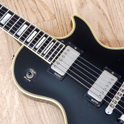 1986 Gibson Les Paul Custom Black Beauty w/ Bigsby Tim Shaw PAFs & Case image 8