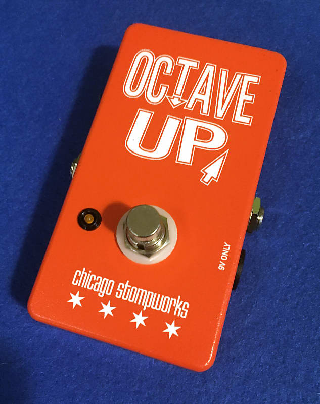 Chicago Stompworks Octave Up "green ringer" boutique clone pedal image 1
