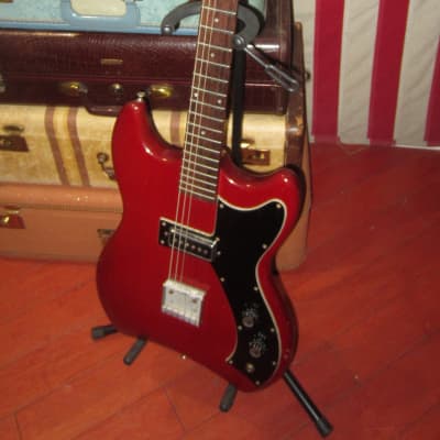 1963 Guild S-50 Jet Star Cherry Red With Hard Case image 2