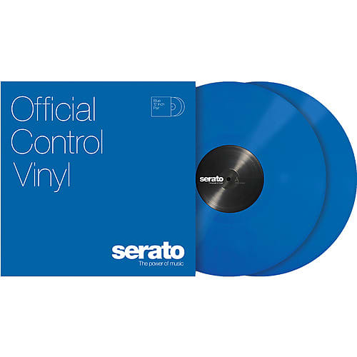 Serato 12" Control Vinyl (Pair, Blue) image 1
