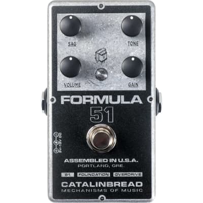 Catalinbread Formula 51 Foundation Overdrive Guitar Effects Pedal image 1