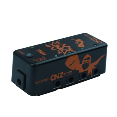 CNZ Audio Pedal POW 8 Output Guitar Effects Power Supply, 9VDC - 2 Amp, 8 Cables & Wall Plug image 5