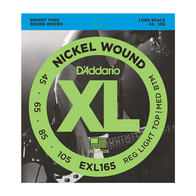 Daddario 45-105 XL Long Scale Bass Set image 1