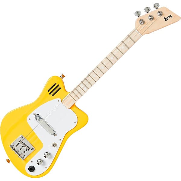 Loog Mini Electric Guitars Yellow Reverb