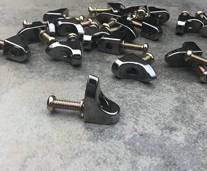 Banjo LShoe Brackets & Screws Reverb