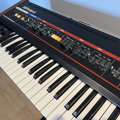 Roland Juno-60 61-Key Polyphonic Synthesizer 1982 - 1984 Black image 4