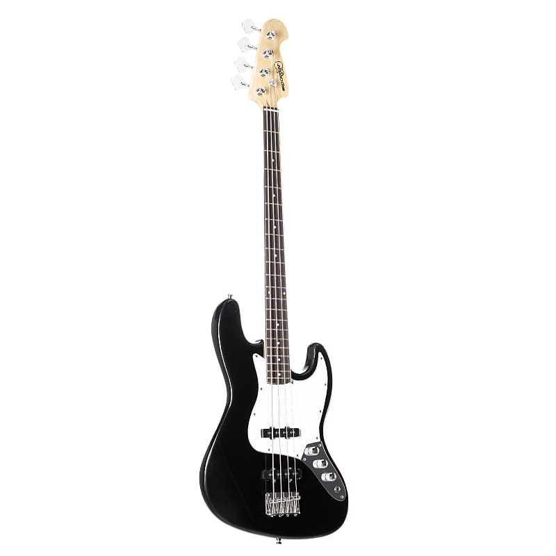 Rockson JB Electric Bass Black - 4-String Electric Bass | Reverb