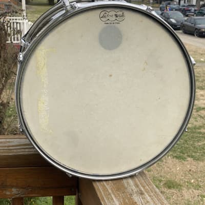 Vintage OCT 26, 1967 Ludwig 15x12 Marching Snare Drum in Black Galaxy Sparkling Pearl - Nice! image 10