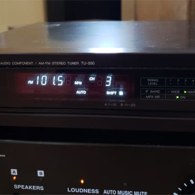 Denon TU-550 Vintage Audiophile FM AM Tuner Excellent & Free