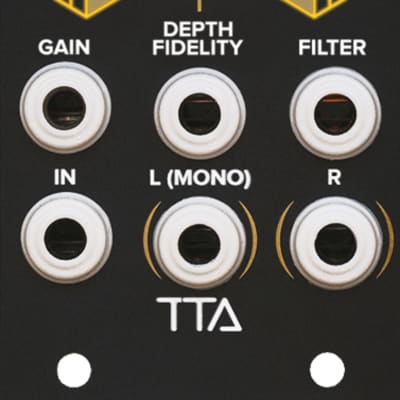 Tiptop Audio FSU Timbral Distortion and Time Bending Eurorack Module, Black image 1