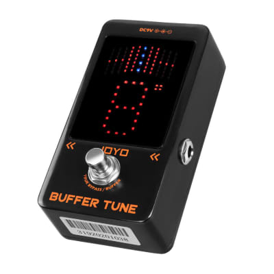 JOYO JF-19 Buffer Tune Pedal Accurate Tuner LED Screen Electric Bass, Guitar etc image 2