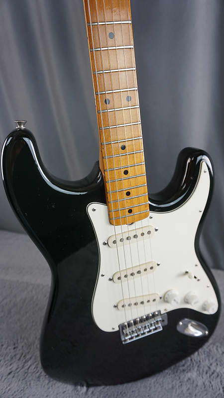 Greco Gneco 71-74 S-Style - Black Electric Guitar | Reverb