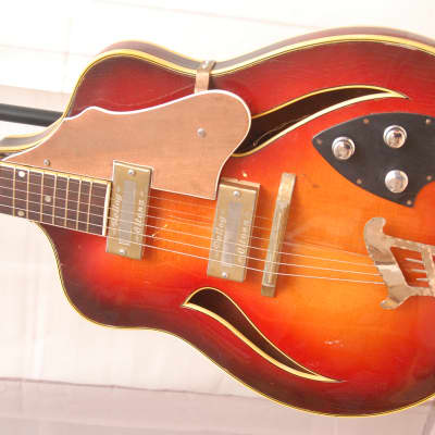 Migma Archtop – 1960s German Vintage Semi Acoustic Guitar Gitarre image 2
