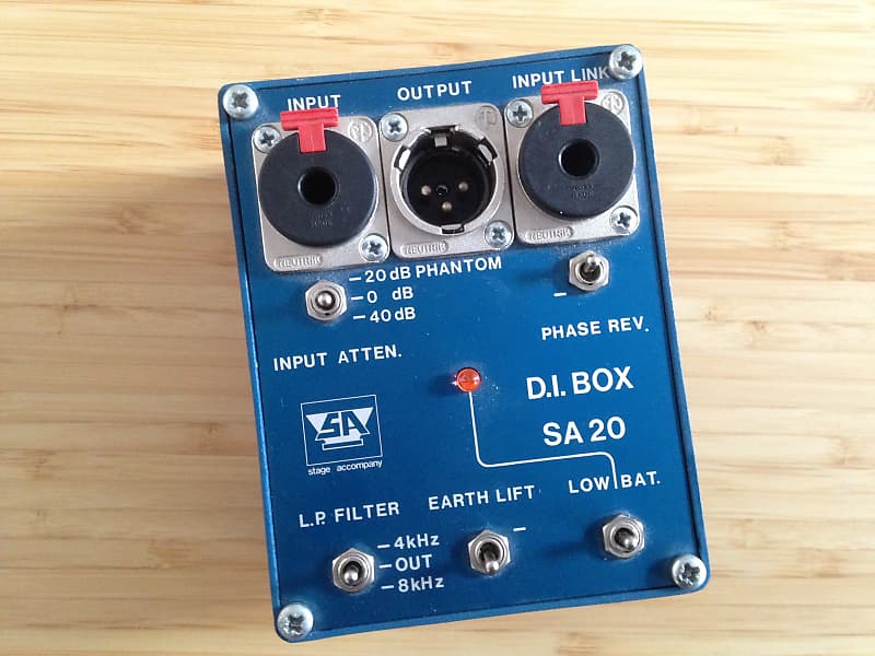 DI Box Stage SA 20 Reverb