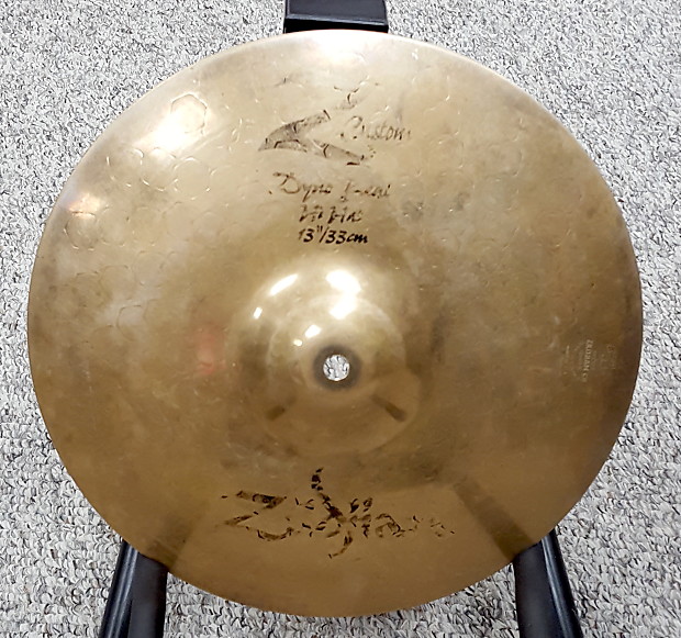 Zildjian 13" Z Custom Dyno Beat Hi-Hat Cymbal (Bottom) 2001 - 2009 image 1