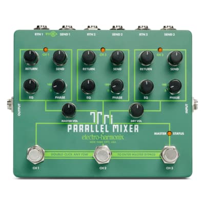 Electro-Harmonix Tri Parallel Mixer Effects Loop Mixer/Switcher