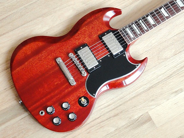 2006 Gibson Custom Shop 61 Les Paul SG Cherry VOS Historic Guitar w ohsc Certificate