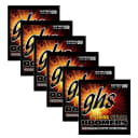 6 Sets of GHS Strings GB7CL 7-String Guitar Boomers Extended Range Lower Tuning 09-62