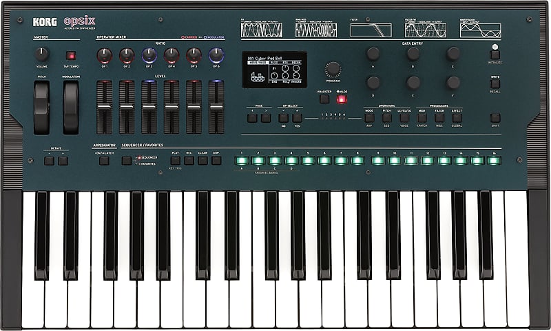 KORG opsix Mk1 37鍵 シンセサイザー opsix 37-Key FM Synthesizer (Certified Refurbished)