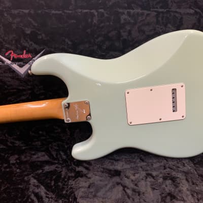 Fender custom shop stratocaster ike turner sonic blue immacolata 100 esemplari image 5