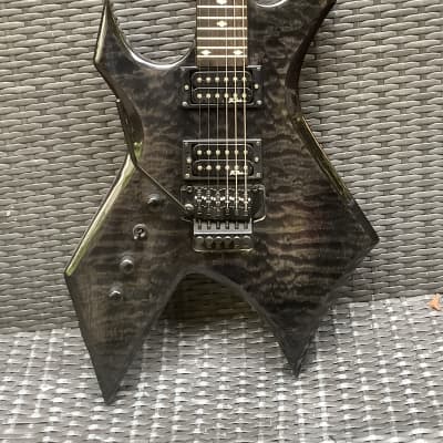 B.C. Rich Warlock / Left hand handed lefty / NJ Neck-Thru series Made In japan 24 frets floyd rose image 18