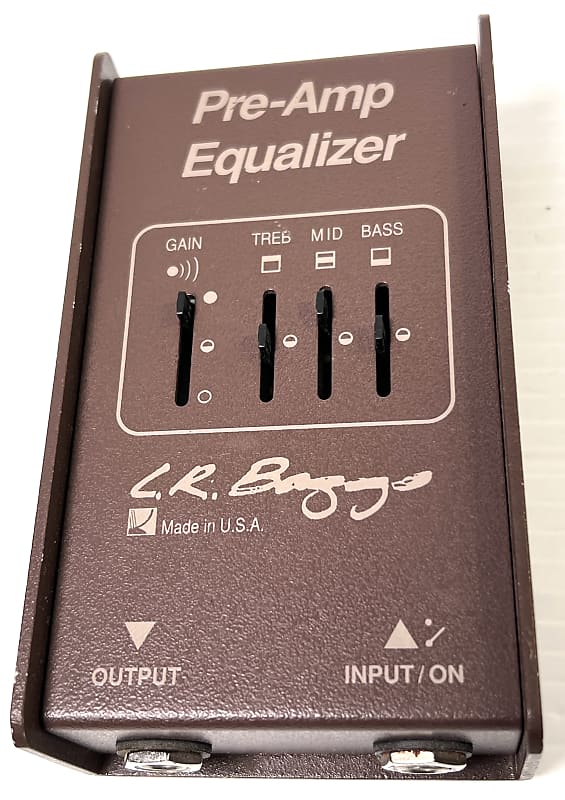 ギター Pre-Amp Equalizer L.R. Baggs LR Baggs Acoustic Guitar Pre-Amp Equalizer Effect Used From